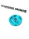 Diamond Minis Flush Finish Billet fuel cap