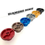 Diamond Minis Flush Finish Billet fuel cap