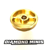 Diamond Minis Flush Finish Billet fuel cap