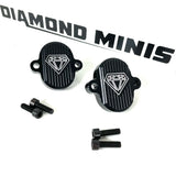 Diamond Minis Billet Tappet Covers