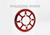 CRF125 Diamond minis 53T billet sprocket