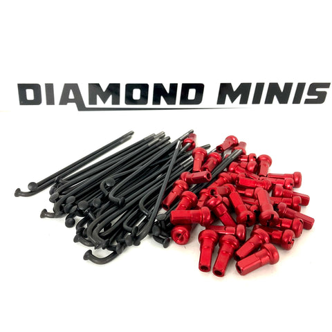 CRF110 Heavy Duty Spokes - Nipples kit