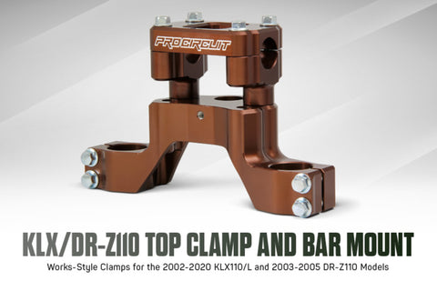 Pro Circuit KLX110 Top Clamp with Bar Mount